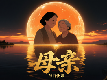 愿時(shí)光慢行，讓陪伴更長，母親節(jié)快樂！