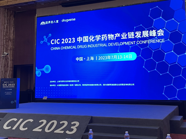 首屆CIC2023中國化學藥物產(chǎn)業(yè)鏈發(fā)展峰會在上海成功舉辦